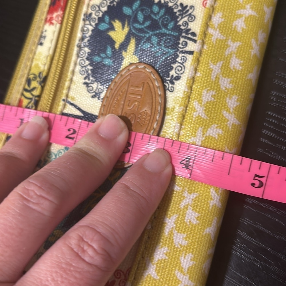 Fossil whimsical bird boho wallet - Picture 8 of 9